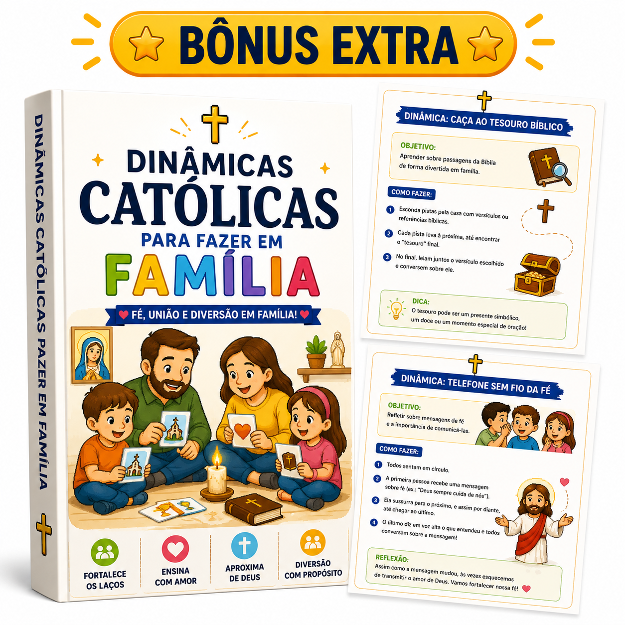 Dinâmicas Católicas para Fazer em Família