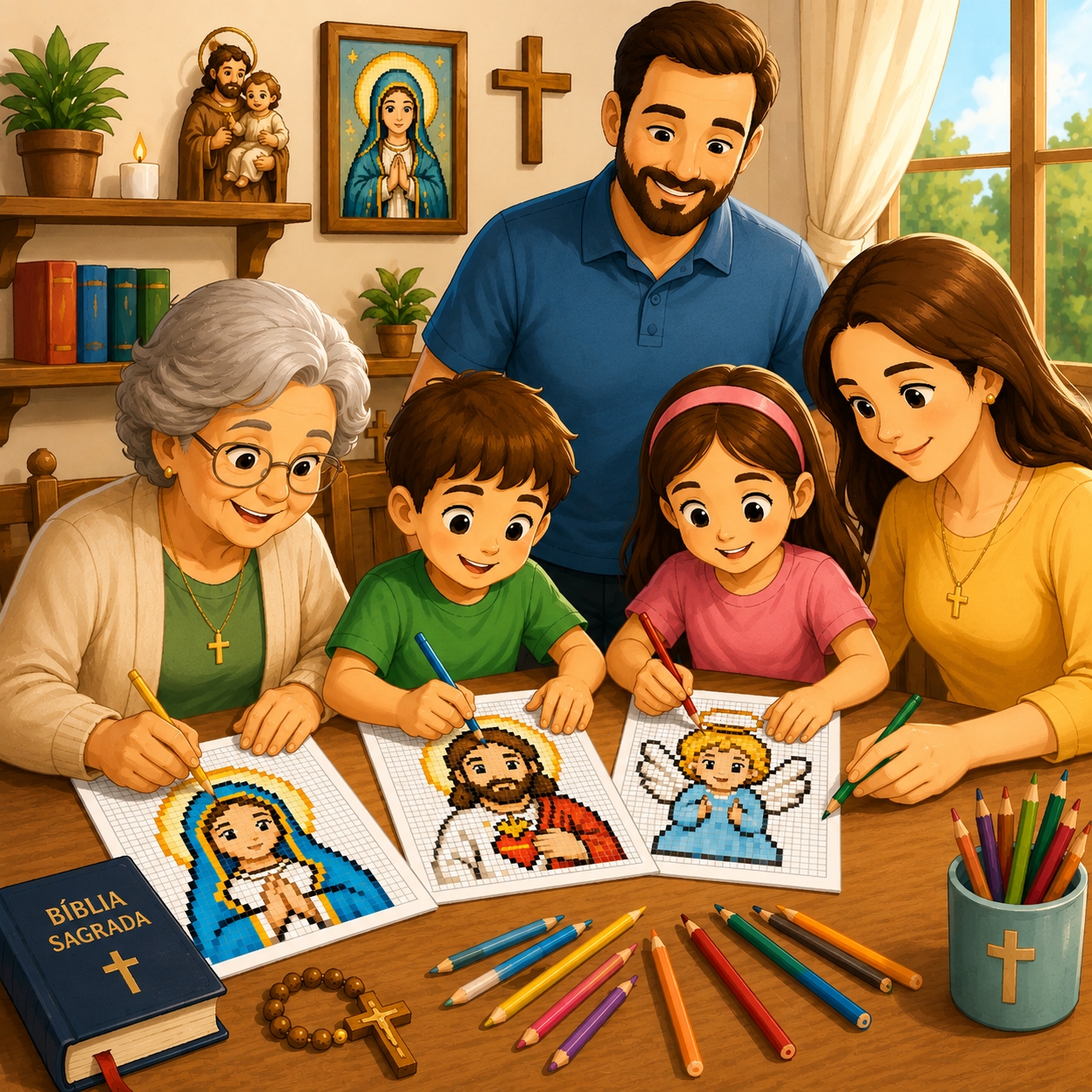 Pixel Arts Católicos