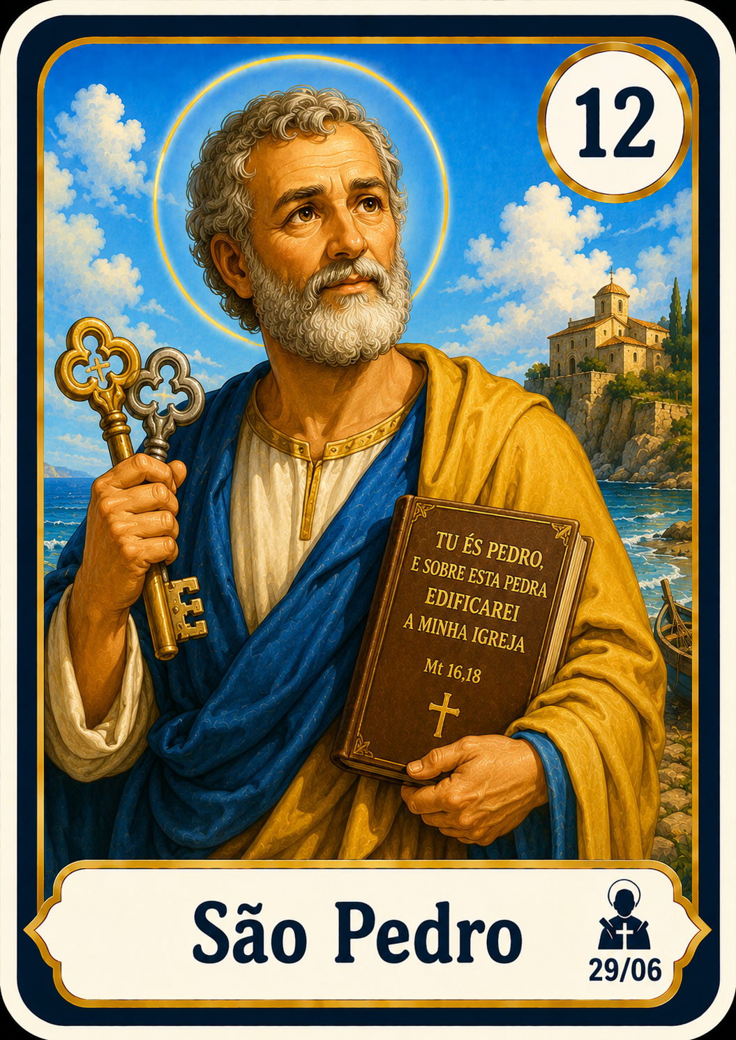 Ilustração Temática de Fé