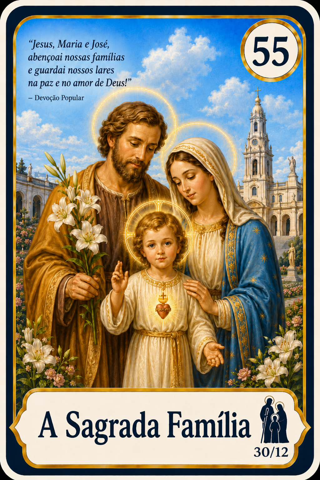 Amostra de Figurina Católica 1