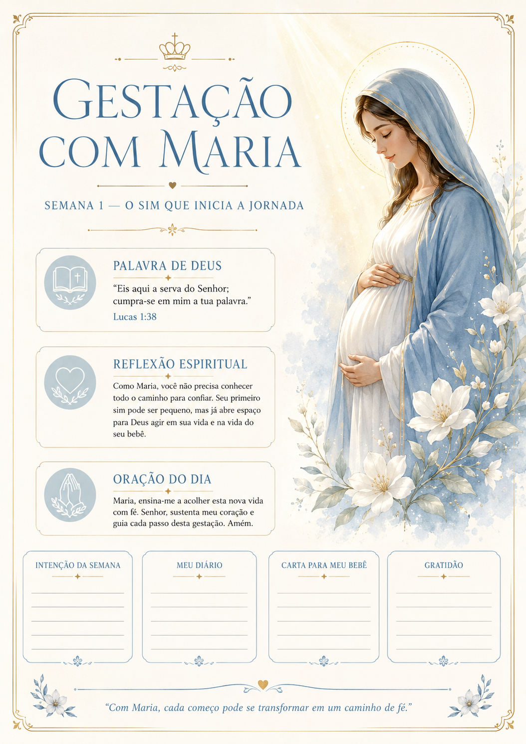 Gestação com Maria - Página 1