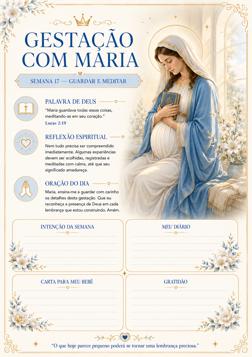 Gestação com Maria - Página 17