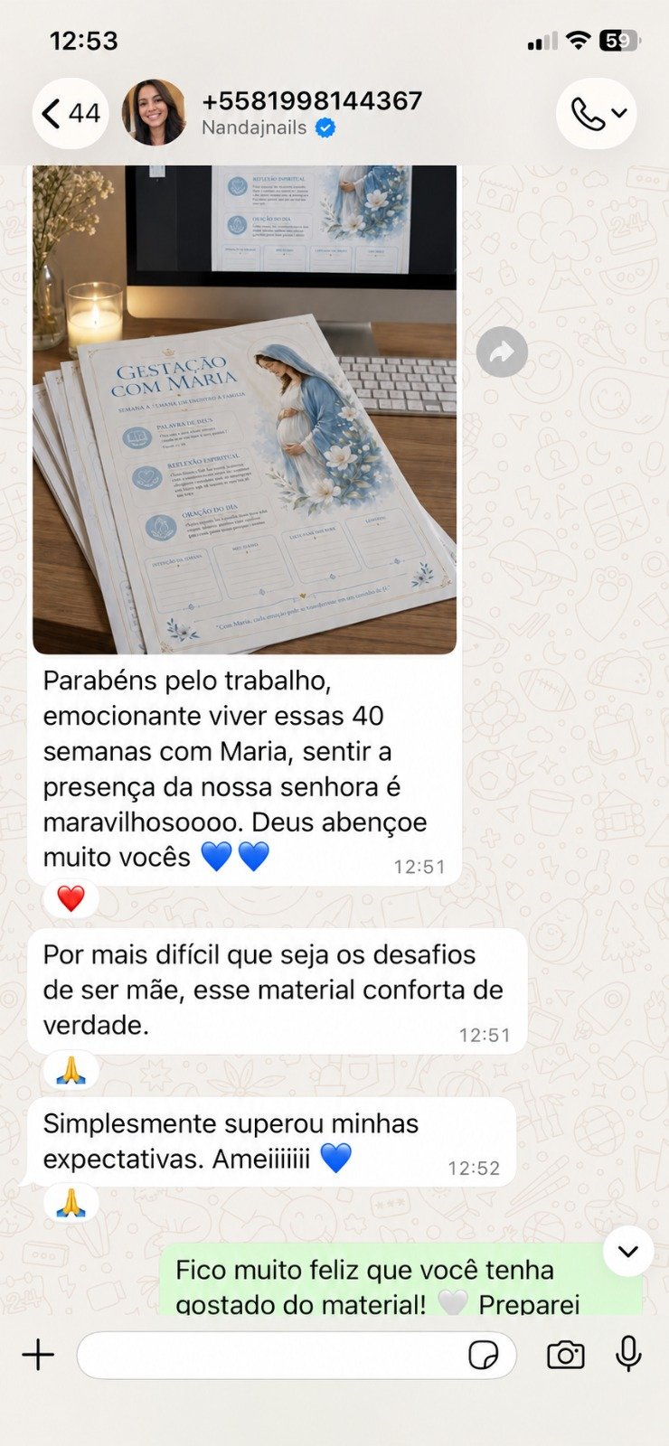 Depoimento de Mãe 1